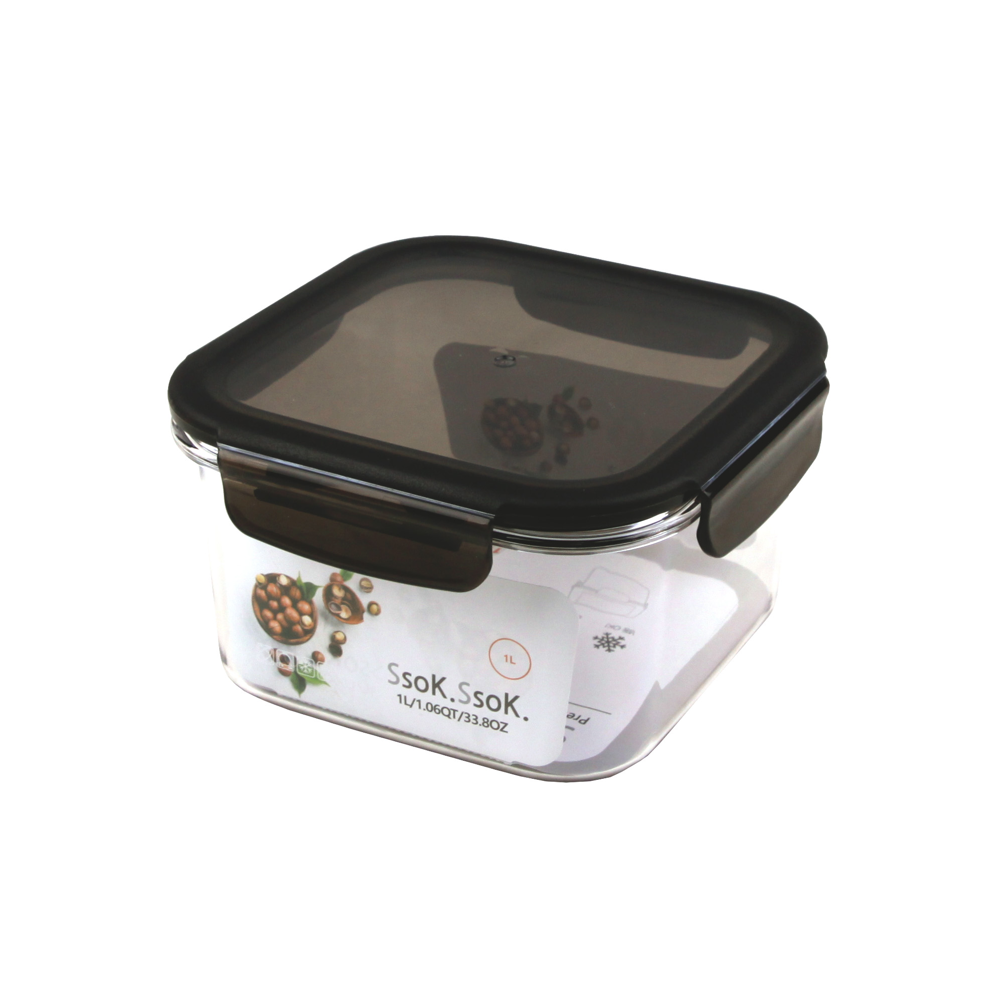 [단품]쏙쏙 정사각 1L